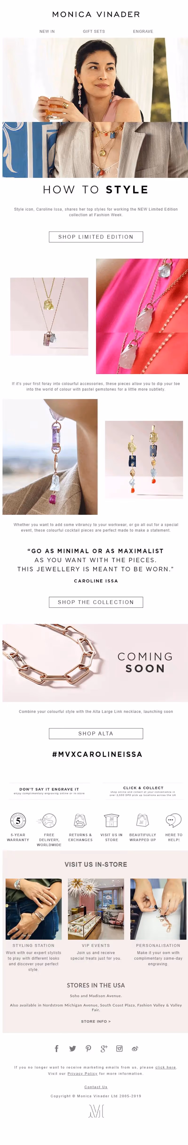 fashion email marketing ideas