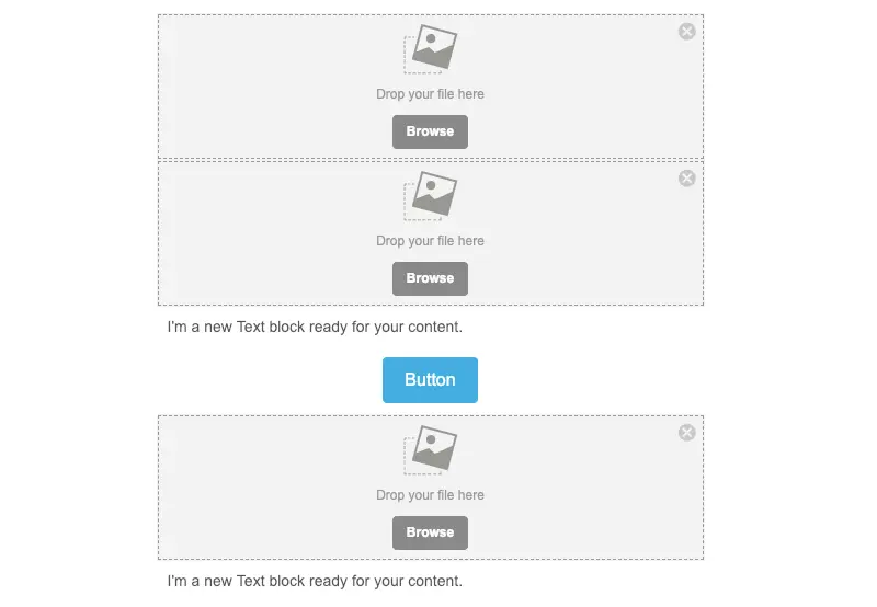 how to design a brand email in bee