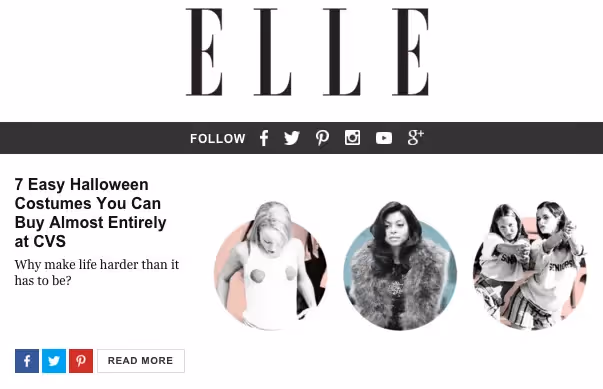 Try something new example email from Elle