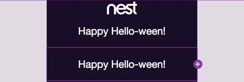 responsive Halloween email