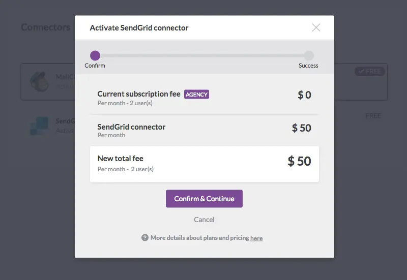 BEE SendGrid connector