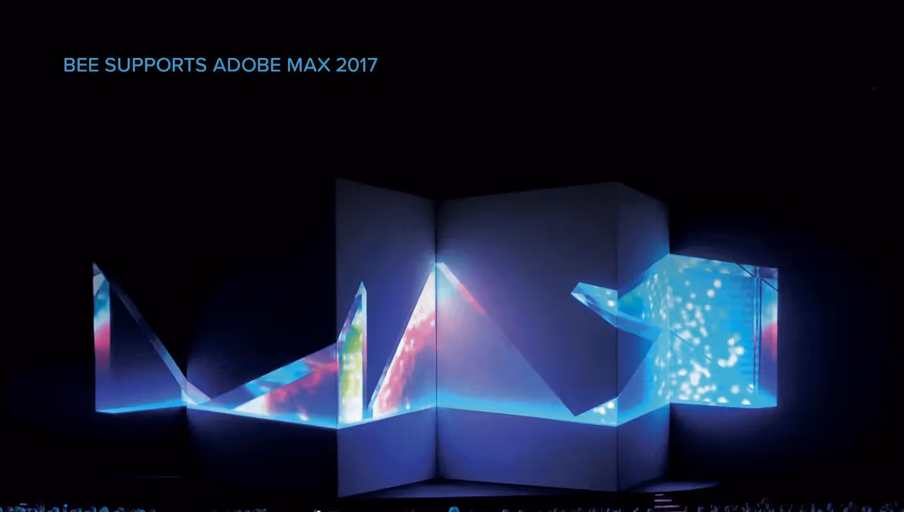 Email Designers: 3 Reasons to Meet BEE at Adobe MAX 2017