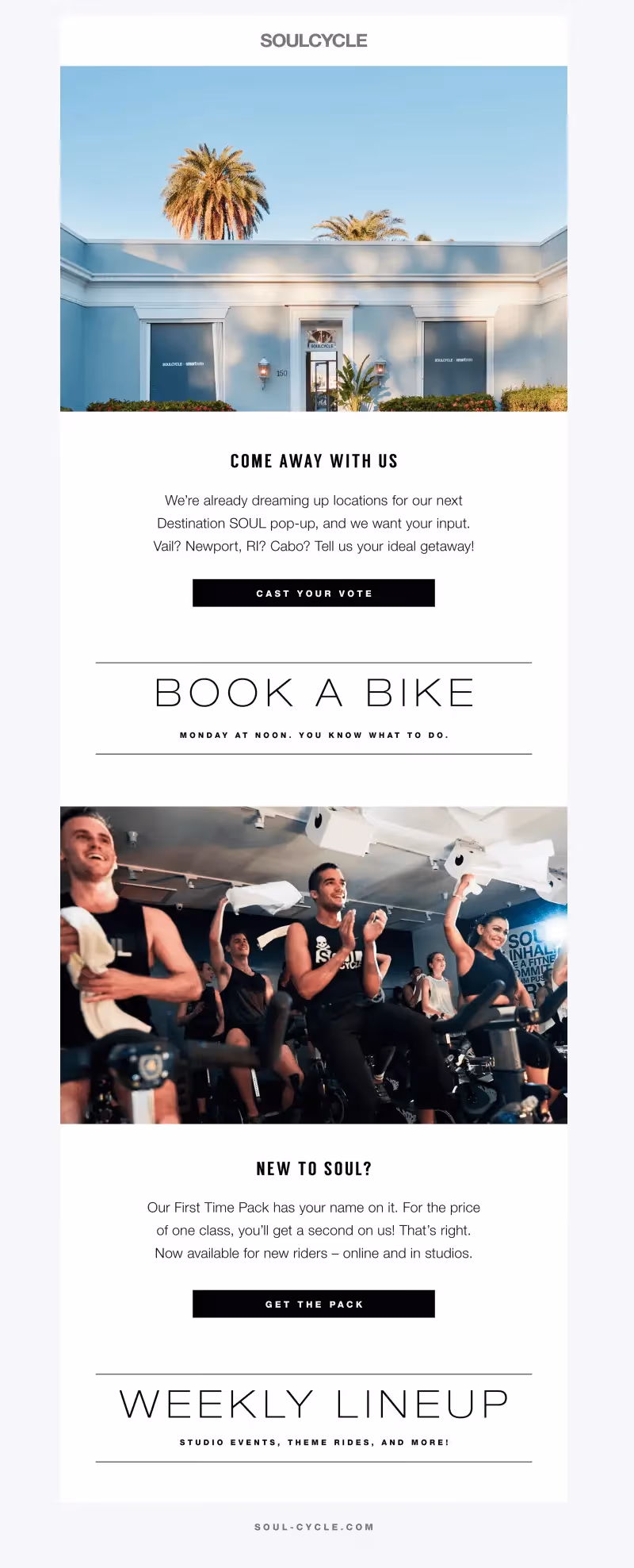 Soulcycle fitness brands