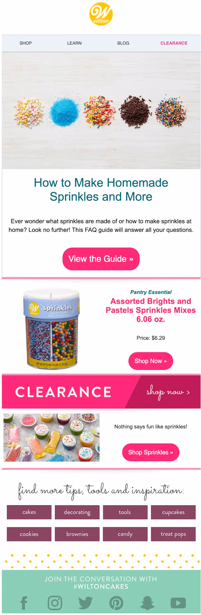 call to action button in email