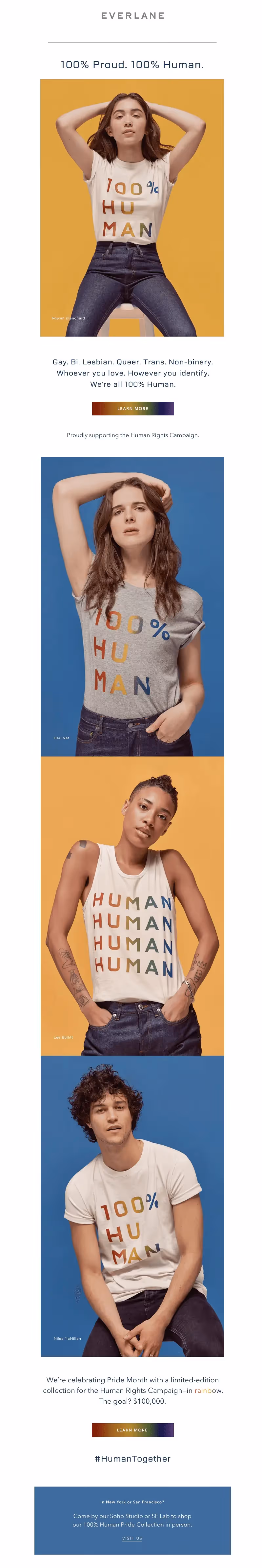 Pride Month Email Designs