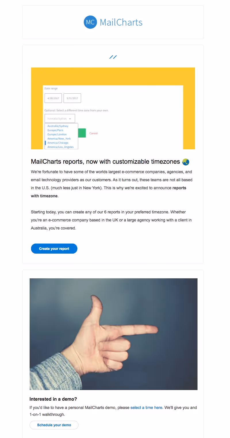MailCharts email companies