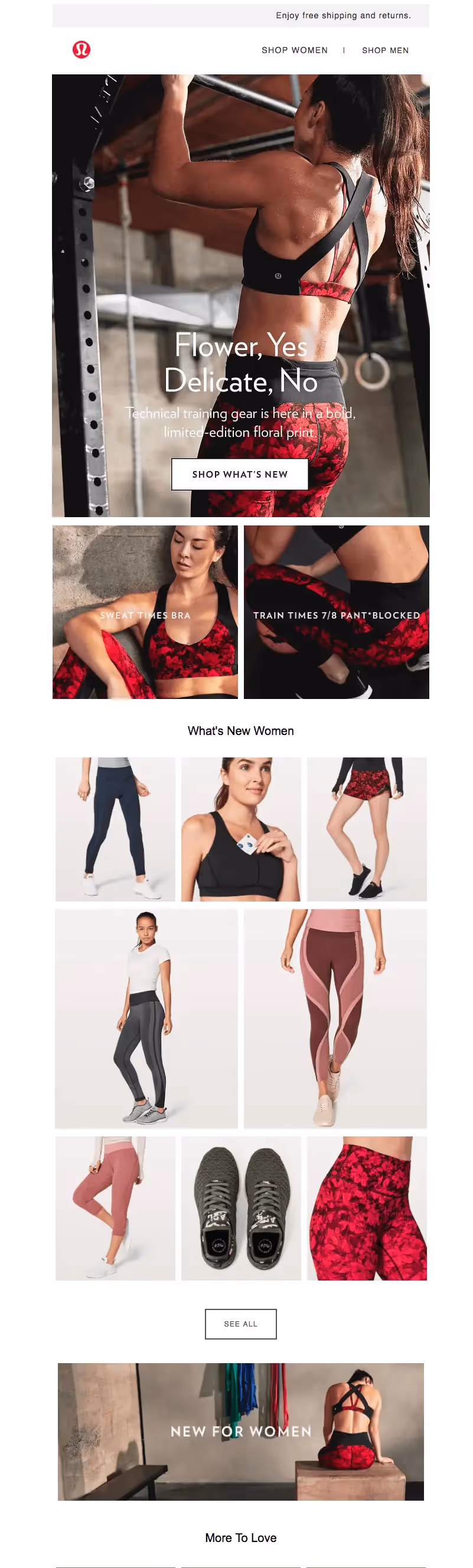 Lululemon fitness brands