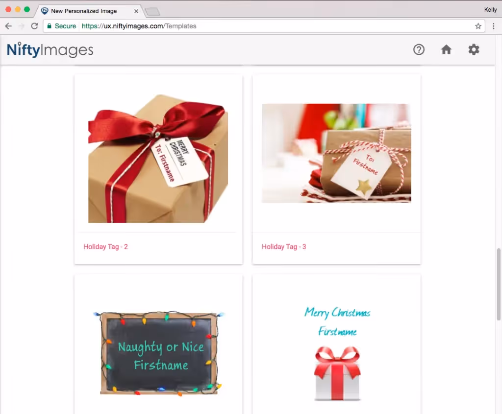 Nifty Images Christmas in July