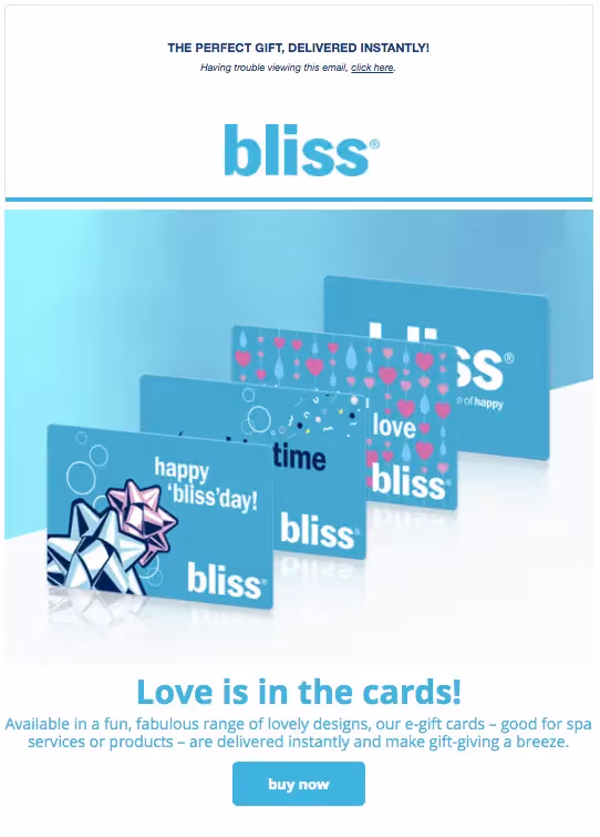 Bliss Valentine's Day Email GIFs