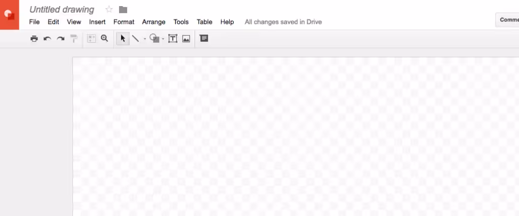 Google Drawings email design tools