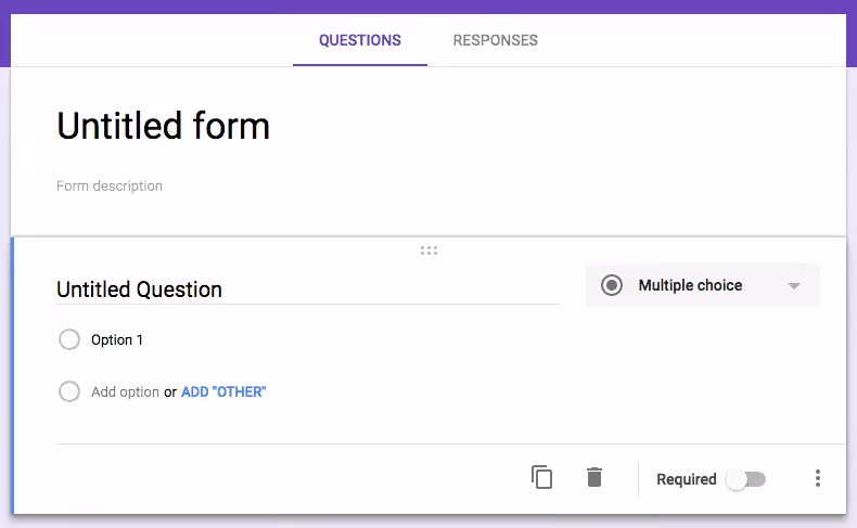 Google Forms email design tools