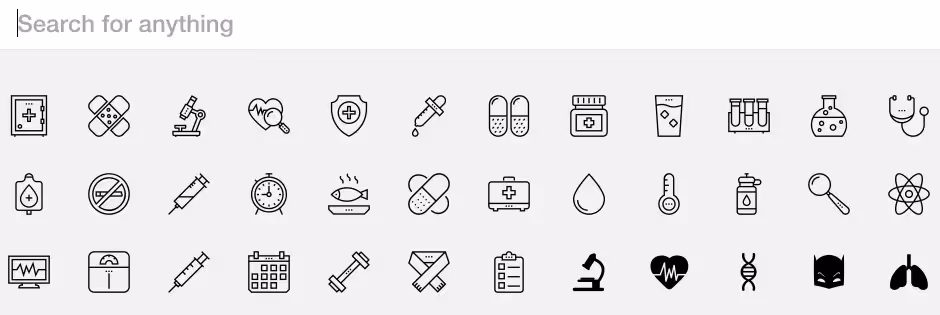 The Noun Project email design tools