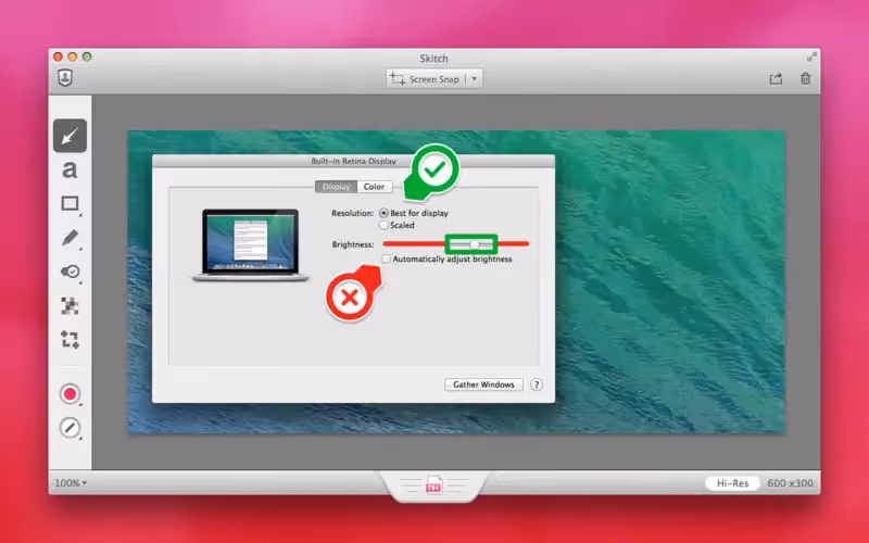 Skitch email design tools