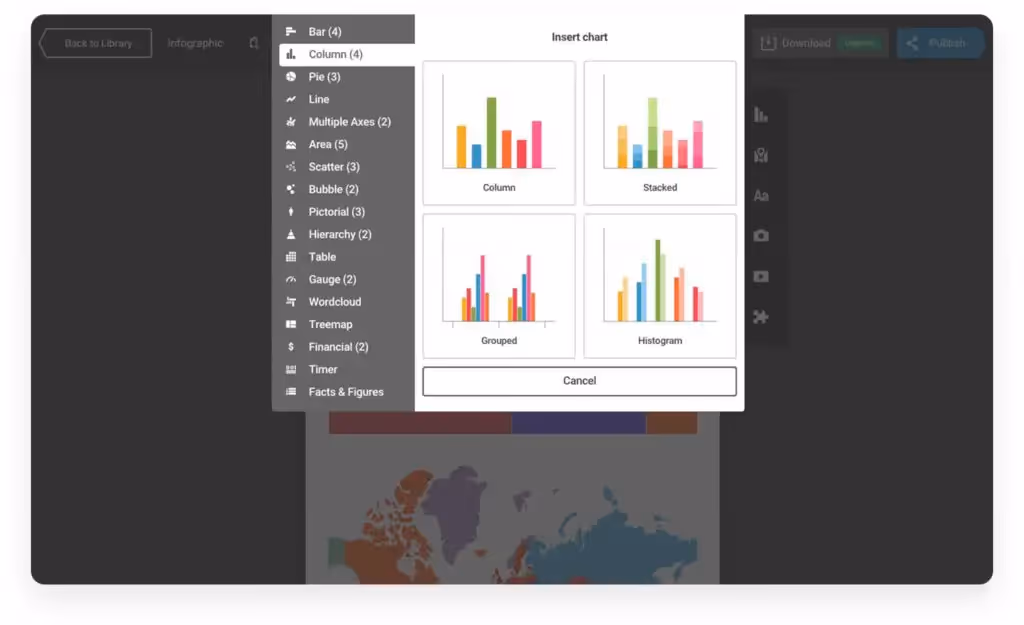 Infogr.am email design tools