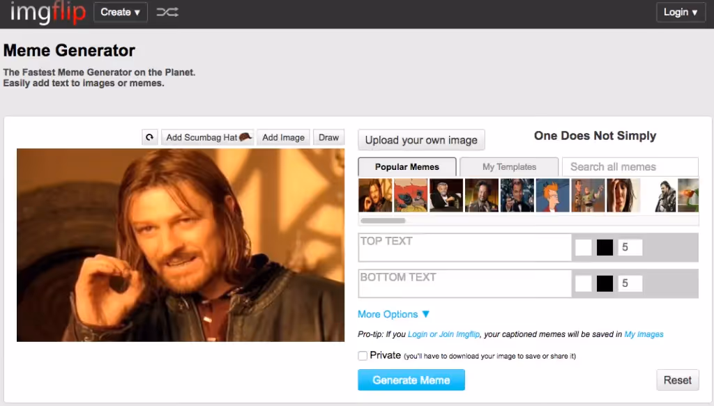Imgflip email design tools