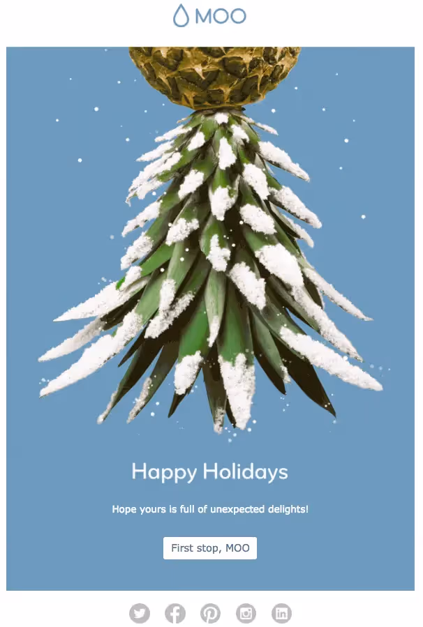 moo holiday ecard for clients