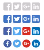 social media icon collections