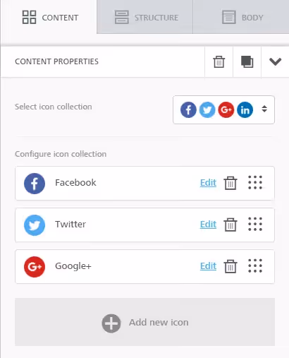 content prop