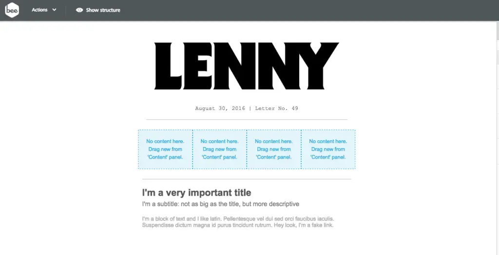 lenny anchor links in email