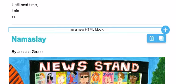 anchor links in email