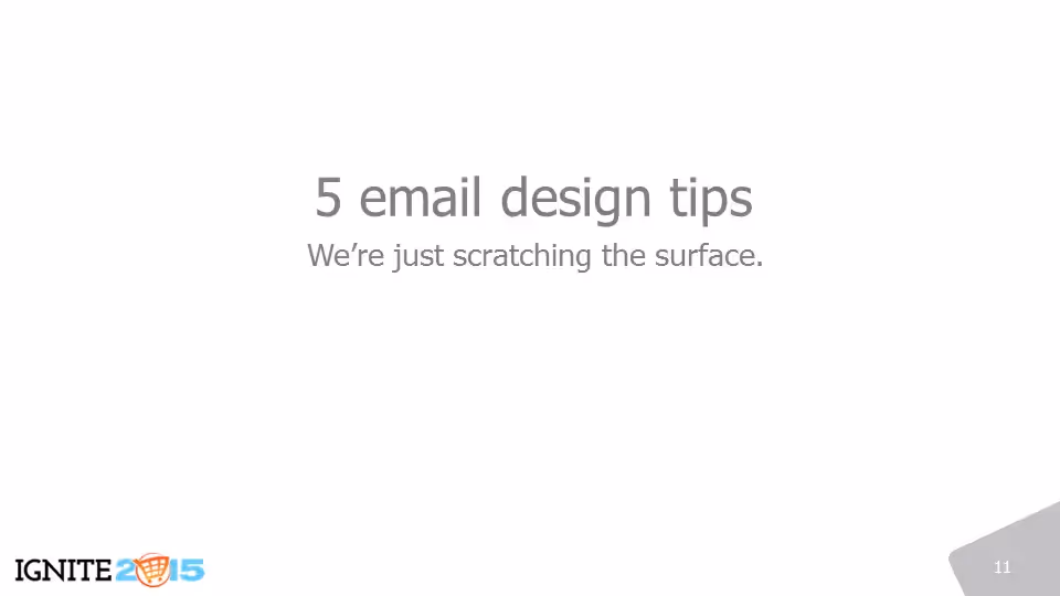 Email design tips for ecommerce merchants