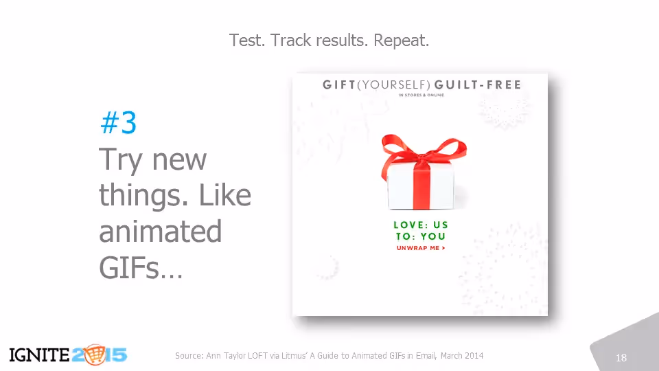 Try new email design techniques