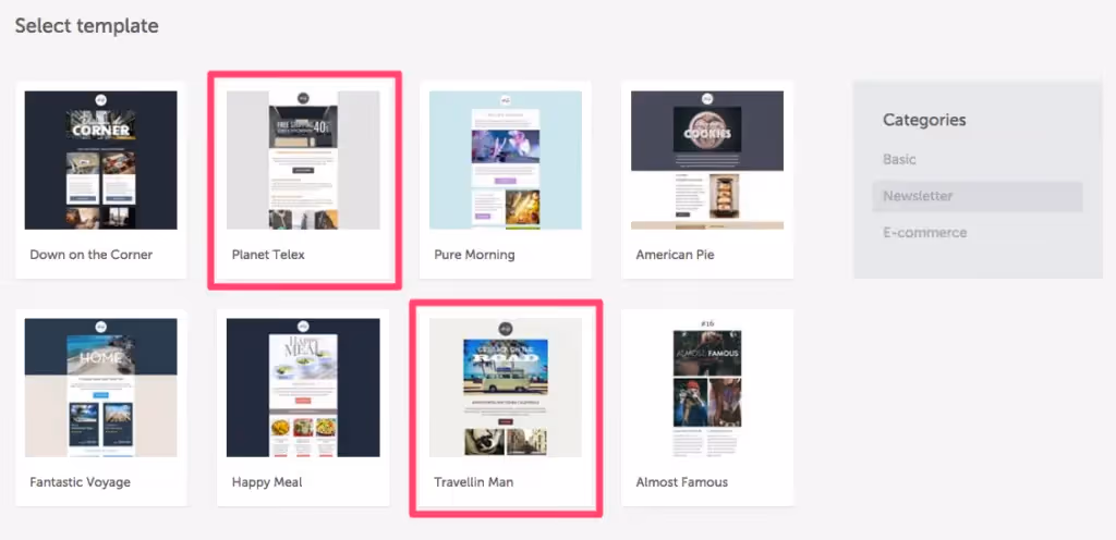 BEE invite email layout