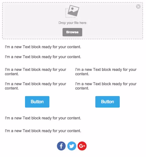Add placeholders for contents 