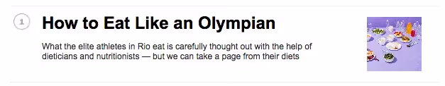 time magazine olympic email design