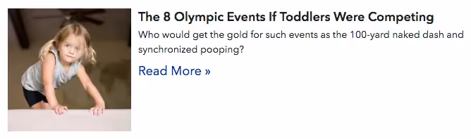 popsugar olympic email design