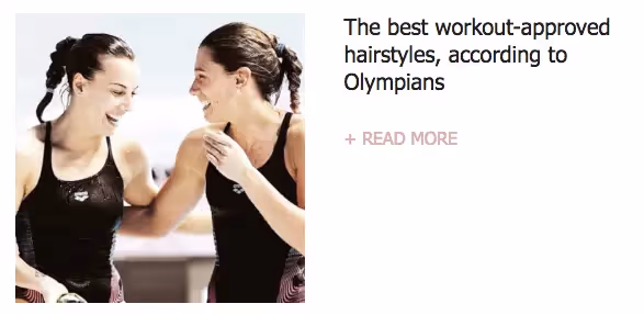well+good olympic email design
