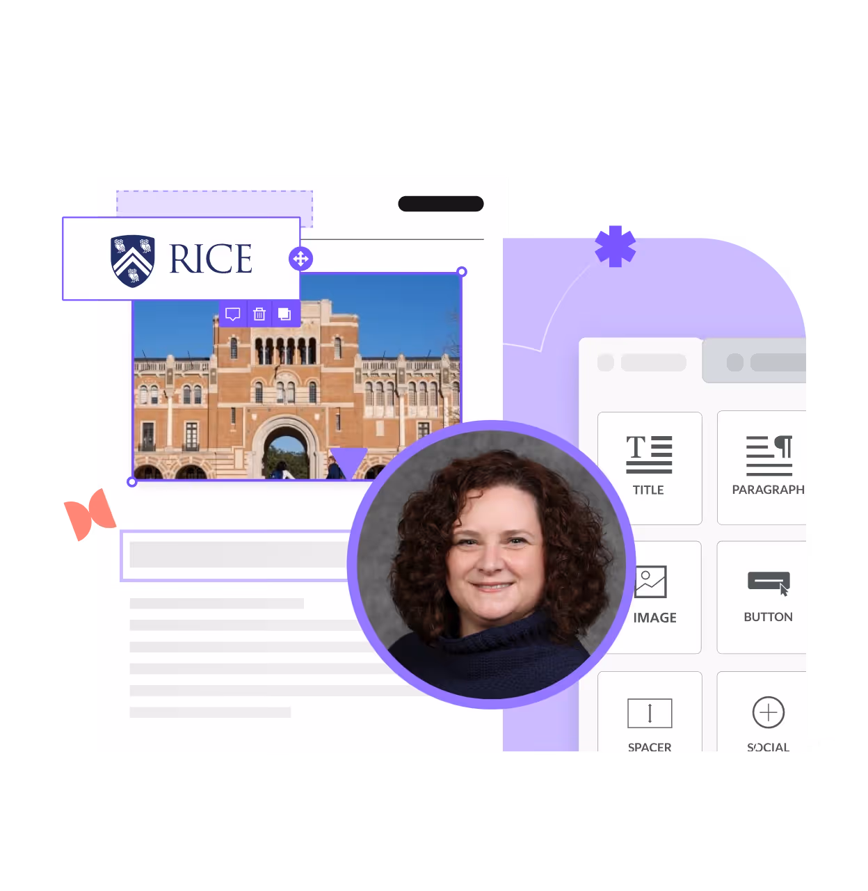 Rice University: Designing emails 85% faster