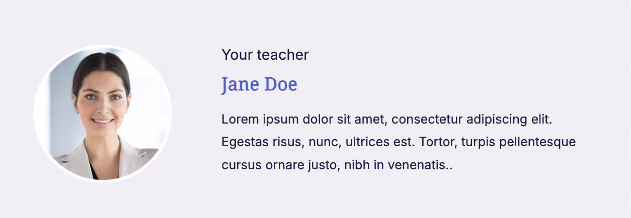template for a student onboarding email