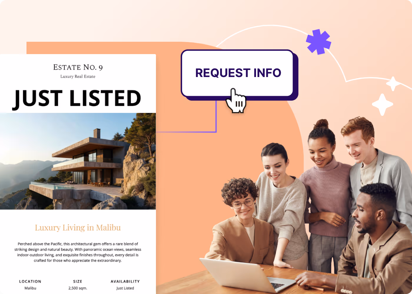 Real estate landing page blog hero image 