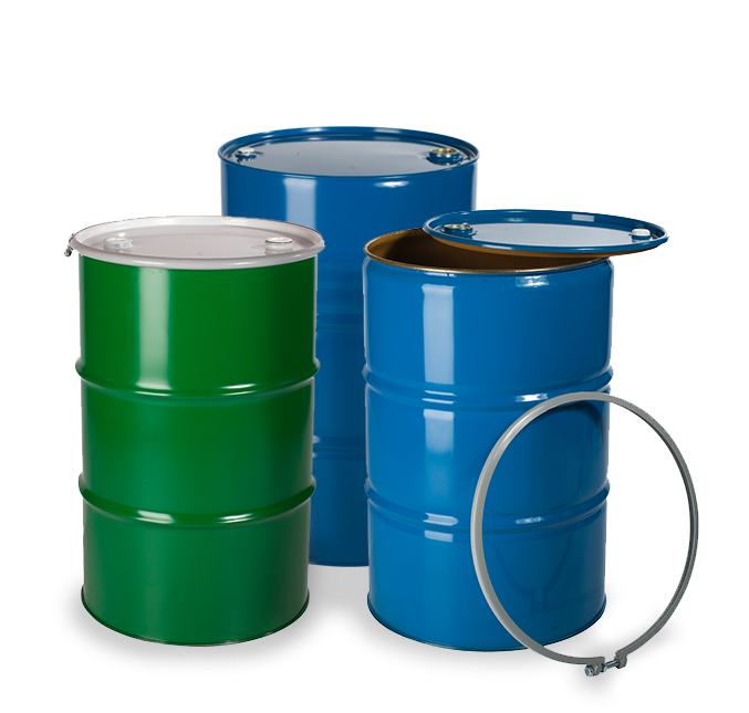 Metal drums - chemical packaging