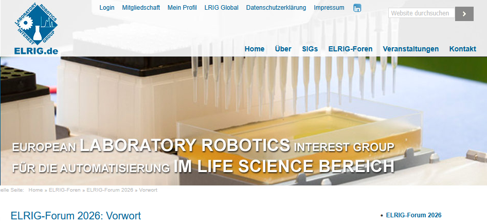 Elrig-FORUM Darmstadt 2026 