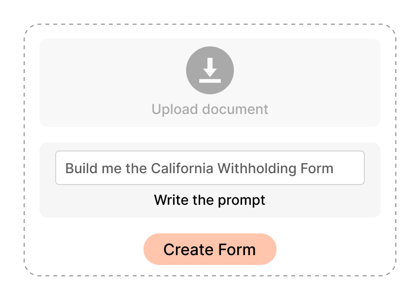 Prompt or upload a PDF illustration