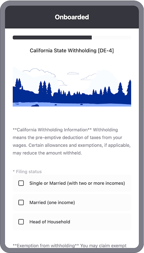 Mobile form image