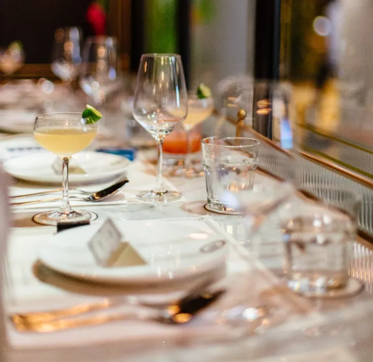 Culinary delight fine dining