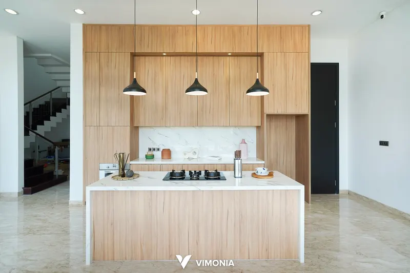 Interior rumah Japandi The Chopin Signature, PIK2 – proyek Vimonia