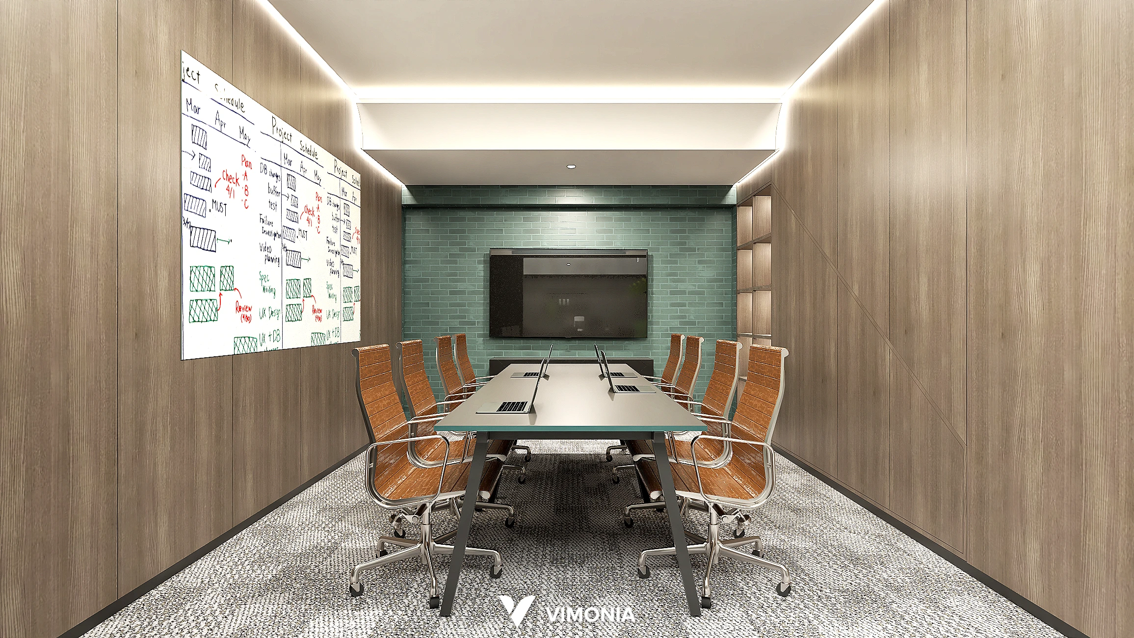 desain interior kantor kame vimonia kemayoran jakarta