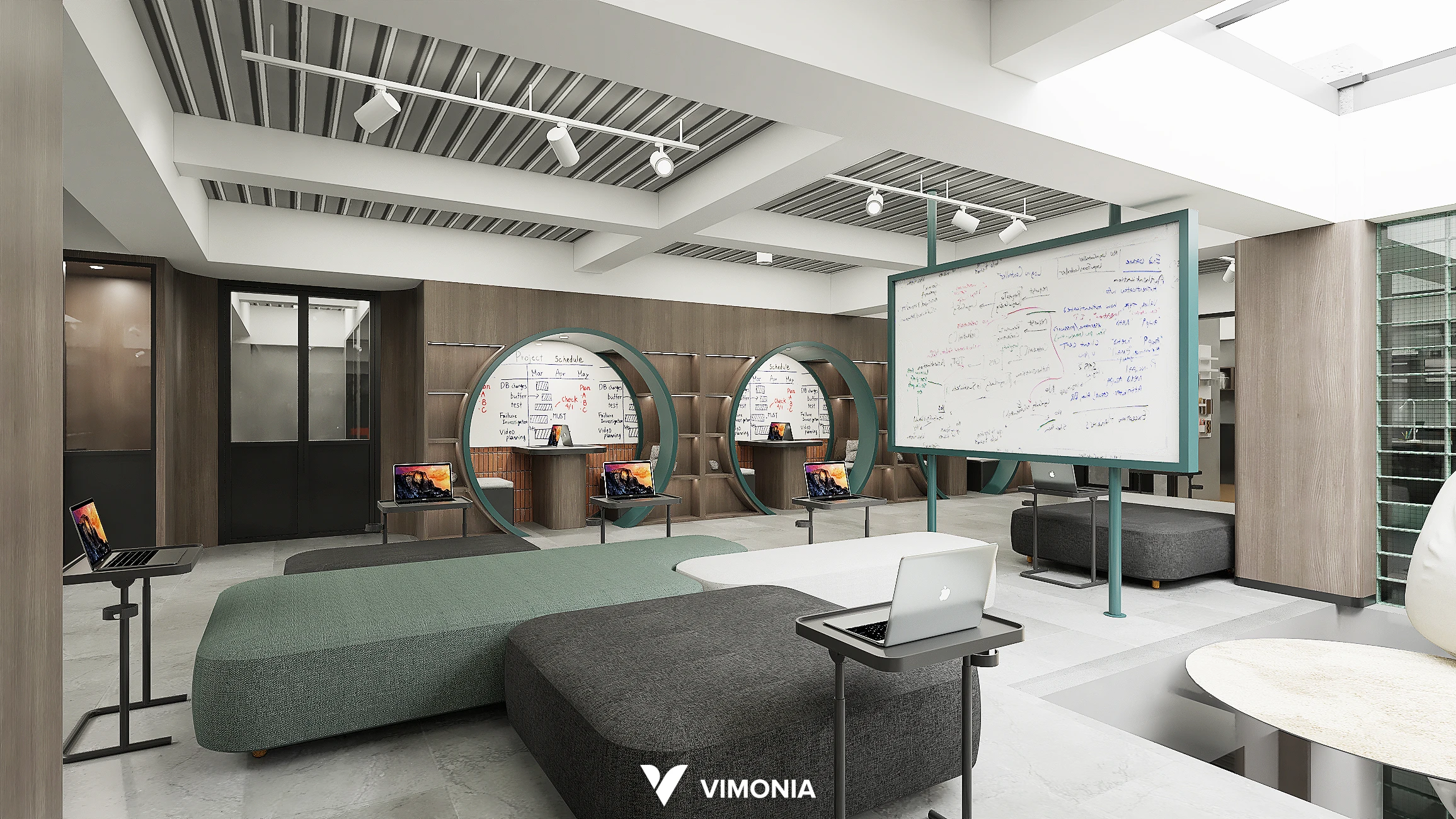 desain interior kantor kame vimonia kemayoran jakarta