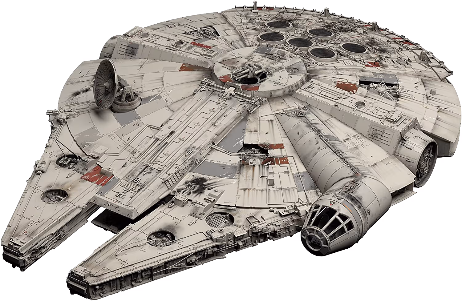 Millenium Falcon space ship.