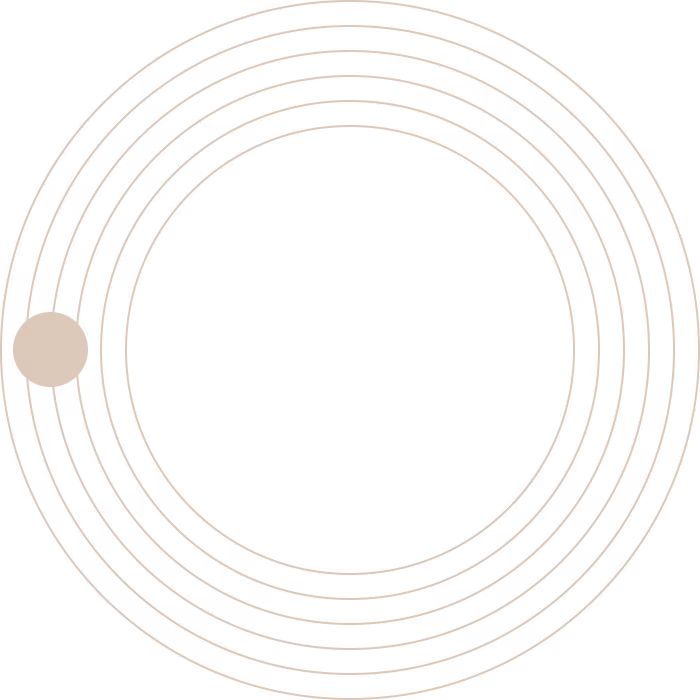 Geometric decorative shapes.