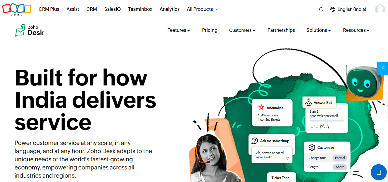 Al text: img src="zohodesk-overview-customer-support-tools-alternatives" alt="Zoho Desk Overview Customer Support Tools Alternatives