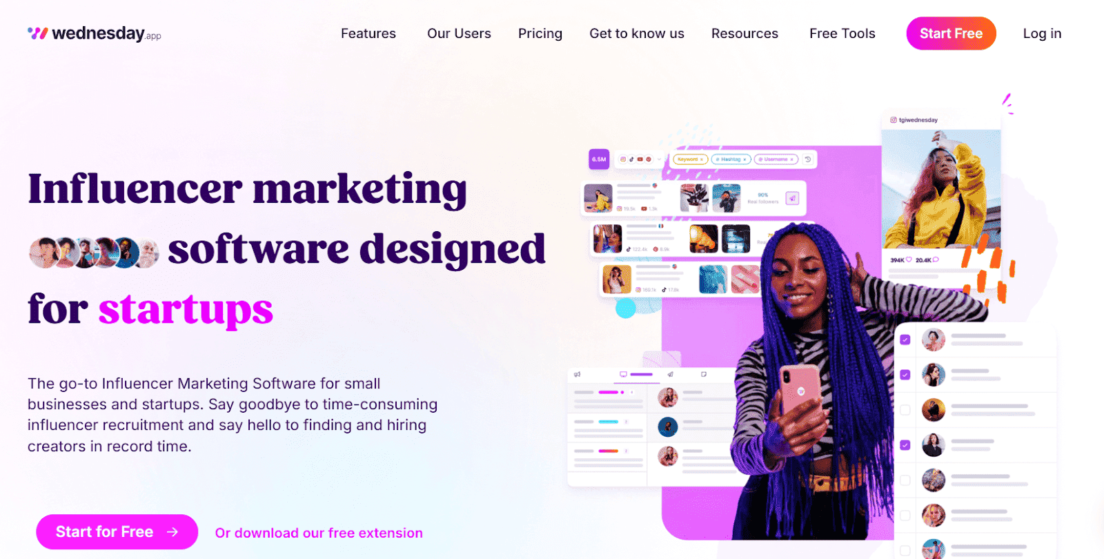 <img src="Modash-vs-Wednesday.App-vs-Influencer-Hero-Overview-Wednesday.App" alt="Wednesday.App Overview">