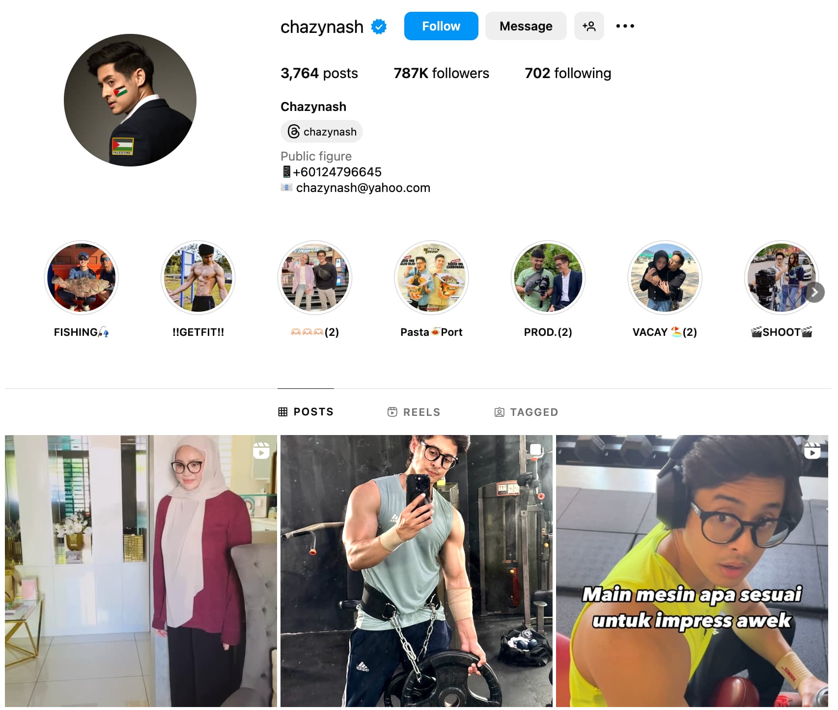 <img src="chazynash-malaysian-instagram-influencer" alt="Chazynash Malaysian Instagram Influencers">