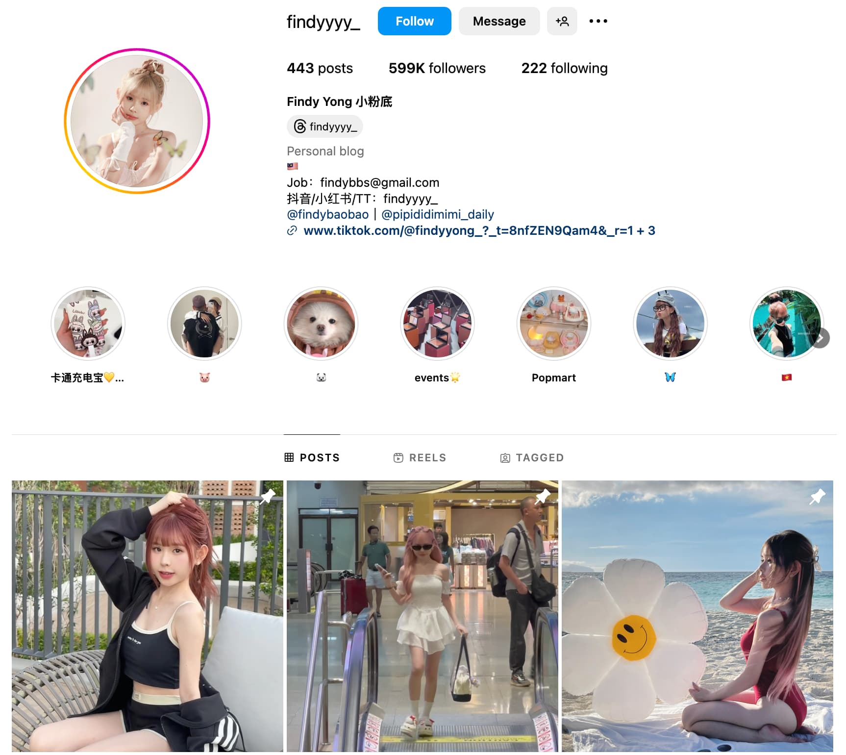 <img src="findyyyy-malaysian-instagram-influencer" alt="Findy Yong Malaysian Instagram Influencers">