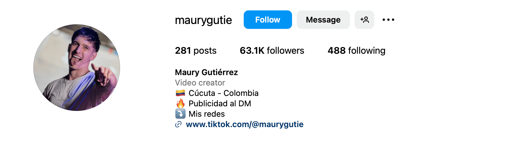 <img src="maurygutierrez-cucuta-instagram-influencer" alt="Maury Gutierrez Cúcuta Instagram Influencers">
