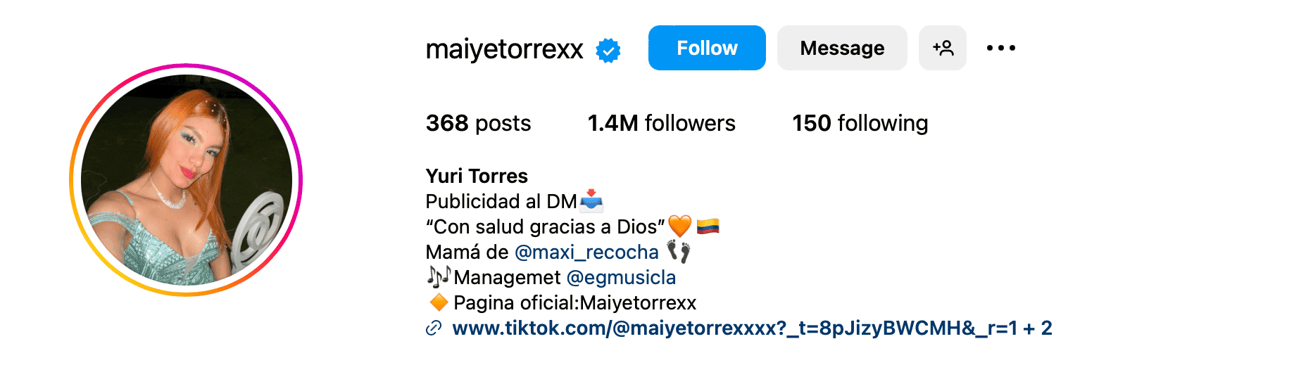 <img src="maiyetorrexx-cucuta-instagram-influencer" alt="Maiyetorrexx Cúcuta Instagram Influencers">